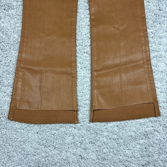 Frame Jeans Womens 25 Le Crop Mini Boot Classic Stretch Caramel Rodeo Night Out - Picture 4 of 5